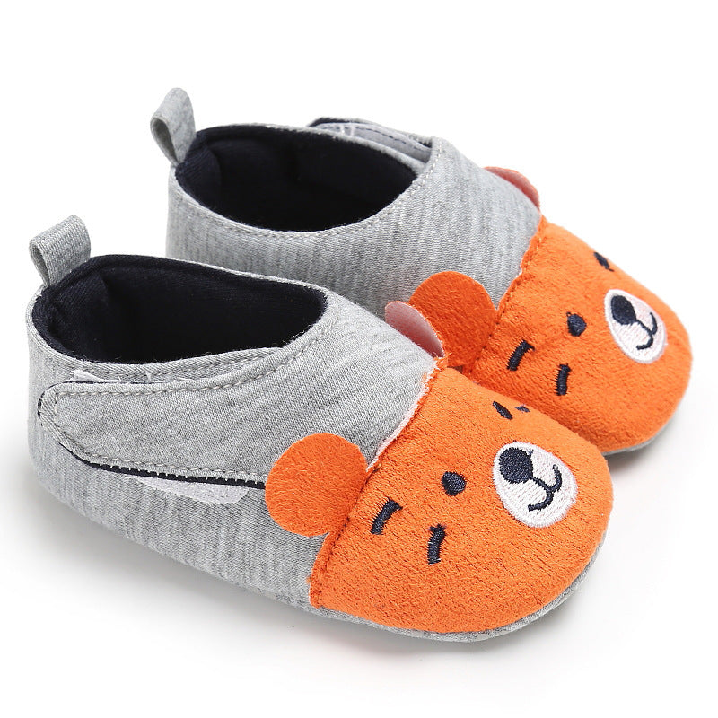 Baby infant soft-soled toddler shoes Orange 0 - Tophatter Daily Deals