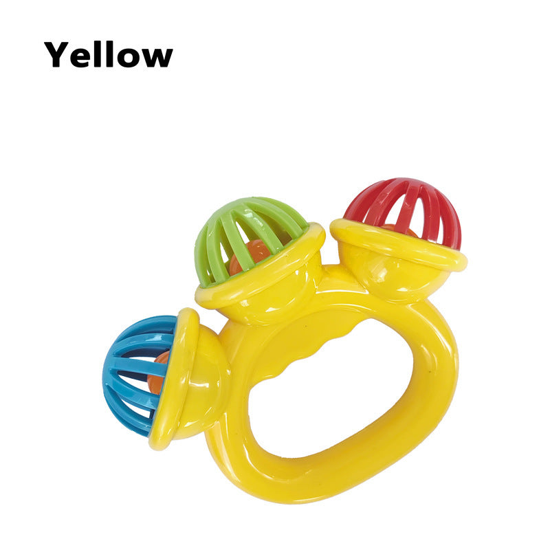 Baby Toys Handbell Educational Toys Yellow Handbell 0 - Tophatter Daily Deals
