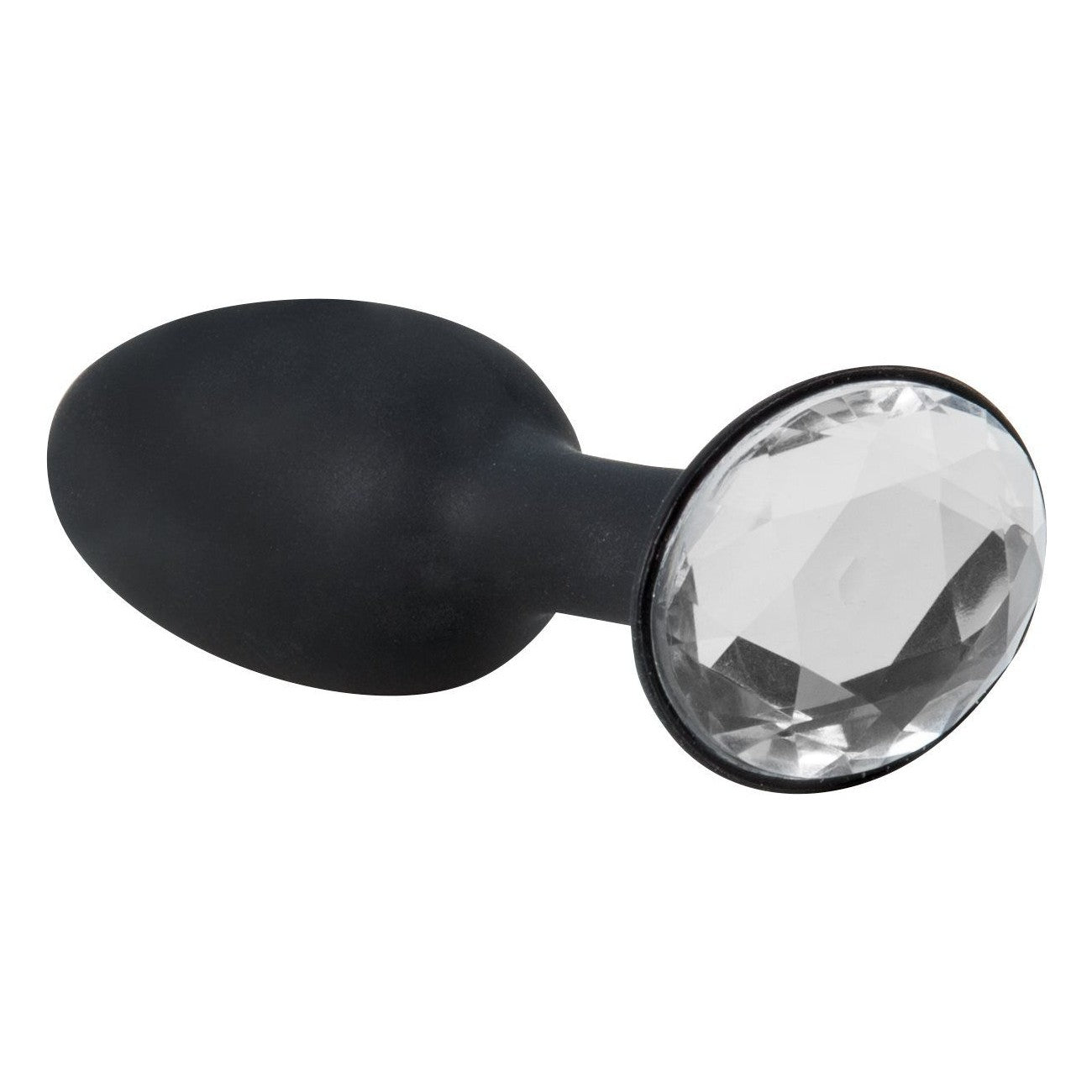 Crystal Amulet Small Silicone Butt Plug in Black Anal Sex Toys - Tophatter Daily Deals