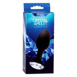 Crystal Amulet Small Silicone Butt Plug in Black Anal Sex Toys - Tophatter Daily Deals
