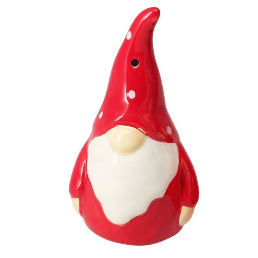 Christmas Gonk Salt and Pepper Shakers | Ceramic Gnome Salt & Pepper Set Salt and Pepper Shakers - Tophatter Daily Deals