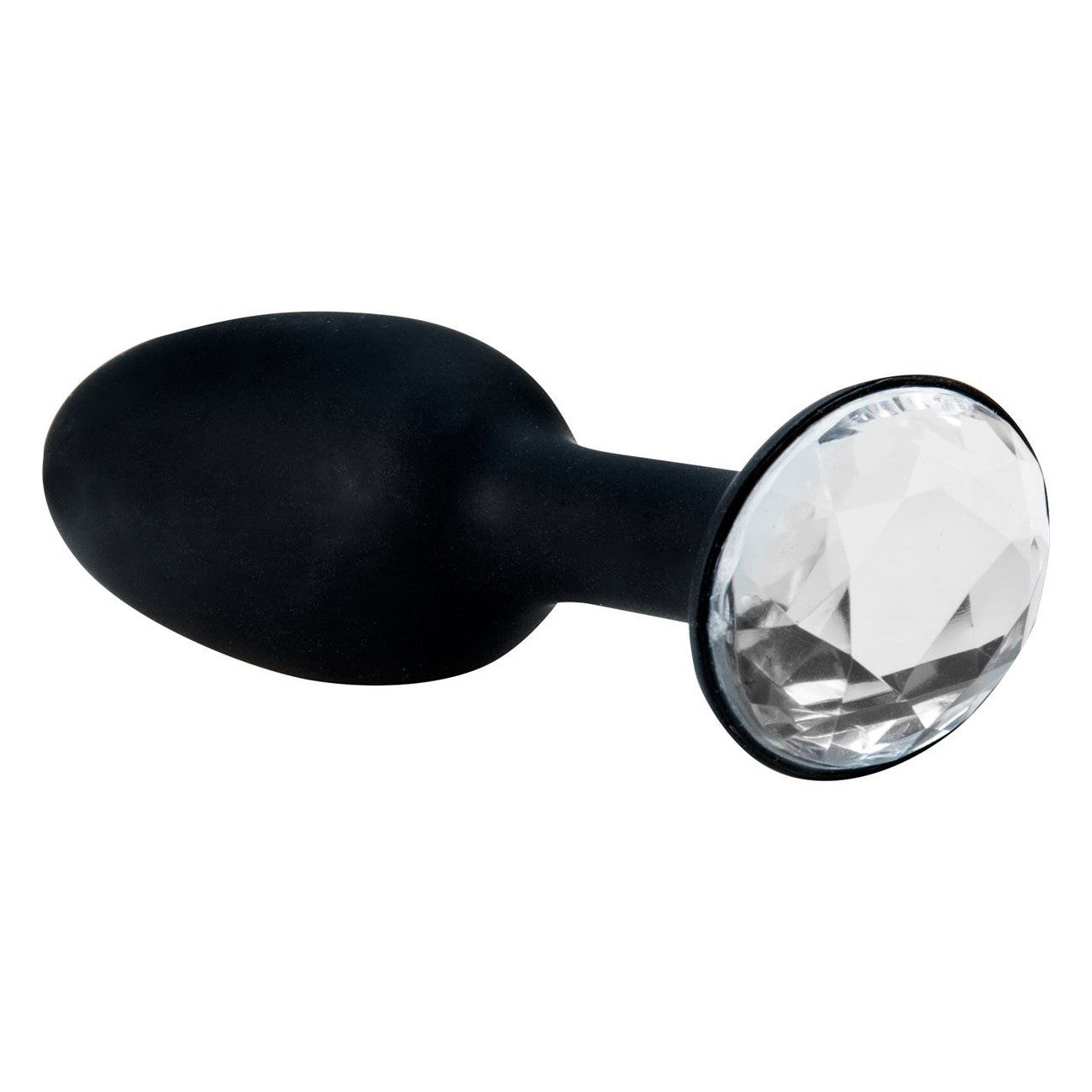Crystal Amulet Large Silicone Butt Plug in Black Anal Sex Toys - Tophatter Daily Deals