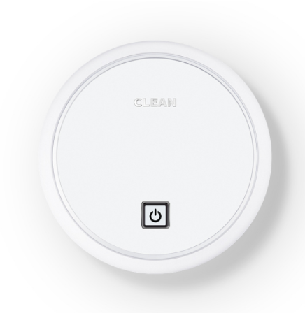 3-in-1 Robot Vacuum Cleaner 1800Pa Multifunctional Smart Floor Cleaner USB Rechargeable Dry Wet Sweeping Vacuum Cleaner White ES23A without brush 0 - Tophatter Daily Deals