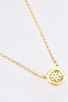 Zircon Decor Pendant 925 Sterling Silver Necklace Necklaces - Tophatter Daily Deals