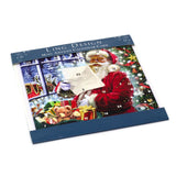 Santa's List - Christmas Advent Calendar | Advent Greetings Card & Envelope Advent Calendar - Tophatter Daily Deals