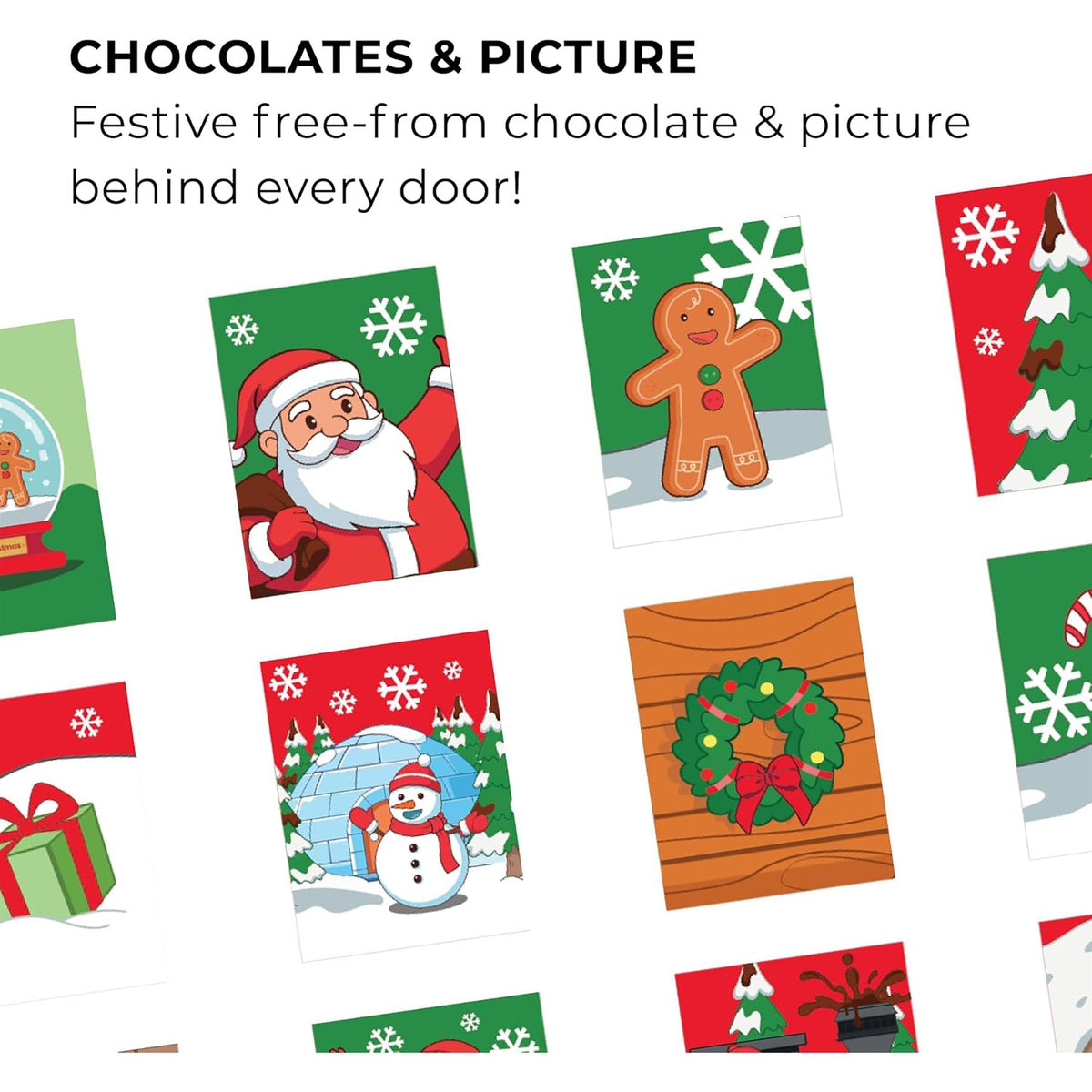 Moo Free Children's Dairy-Free Milk Chocolate Advent Calendar | Vegan & Gluten-Free 70g Advent Calendar - Tophatter Daily Deals