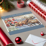 Santas Sleigh Christmas Advent Calendar | Traditional Picture Advent Calendar Advent Calendar - Tophatter Daily Deals