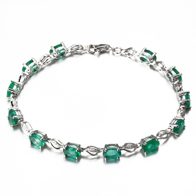 Acadia™ Emerald Bracelet Bracelets - Tophatter Daily Deals