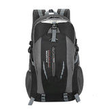 36L Outdoor Backpack Waterproof Travel Knapsack Black Handbags & Wallets - Tophatter Daily Deals