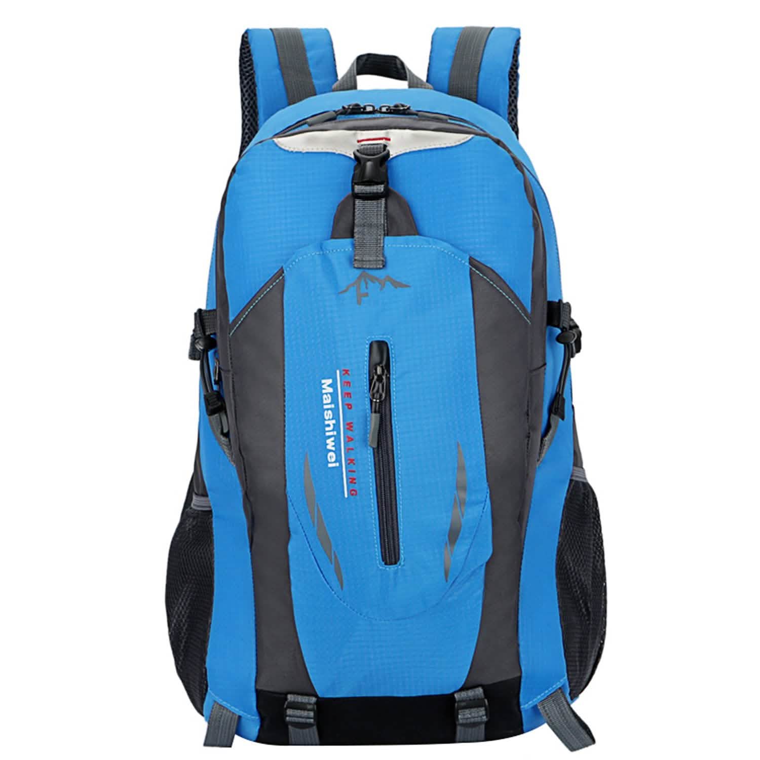 36L Outdoor Backpack Waterproof Travel Knapsack Blue Handbags & Wallets - Tophatter Daily Deals