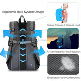 36L Outdoor Backpack Waterproof Travel Knapsack Handbags & Wallets - Tophatter Daily Deals