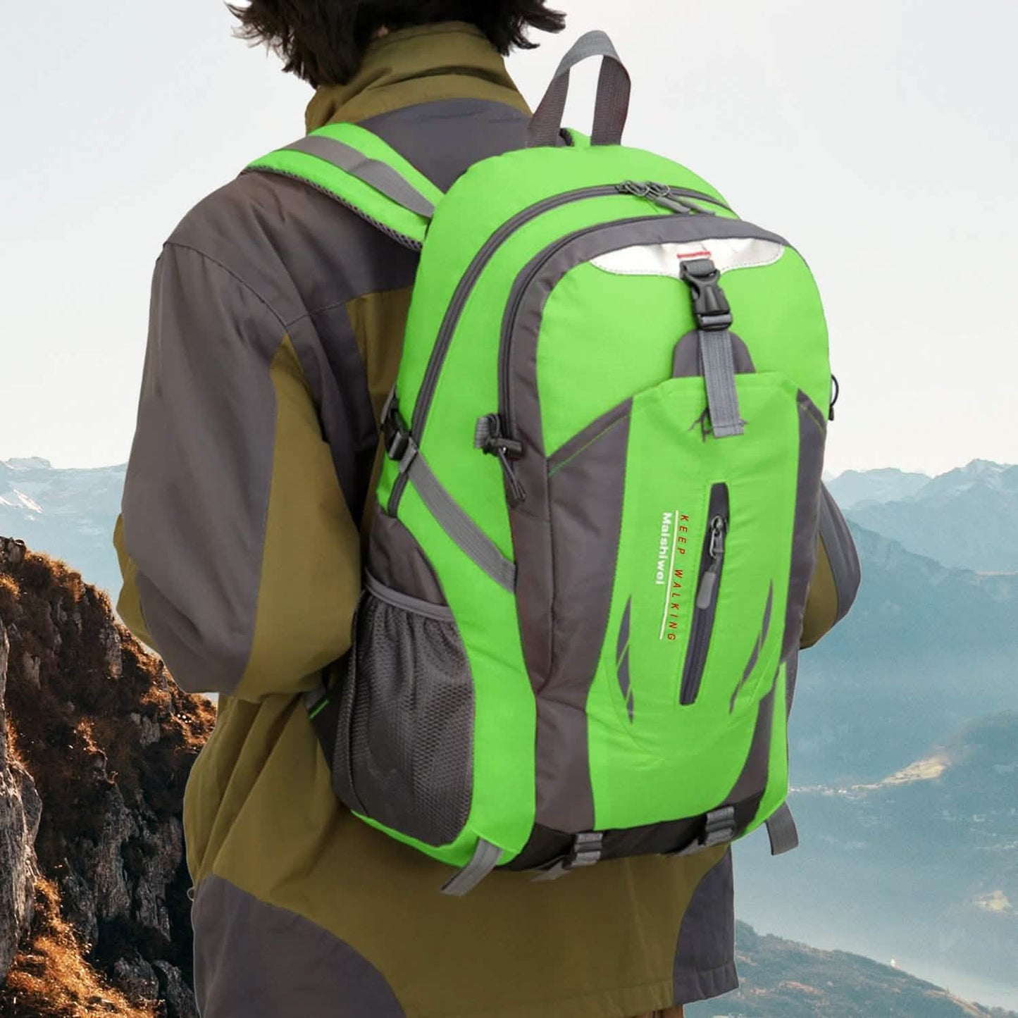 36L Outdoor Backpack Waterproof Travel Knapsack Handbags & Wallets - Tophatter Daily Deals