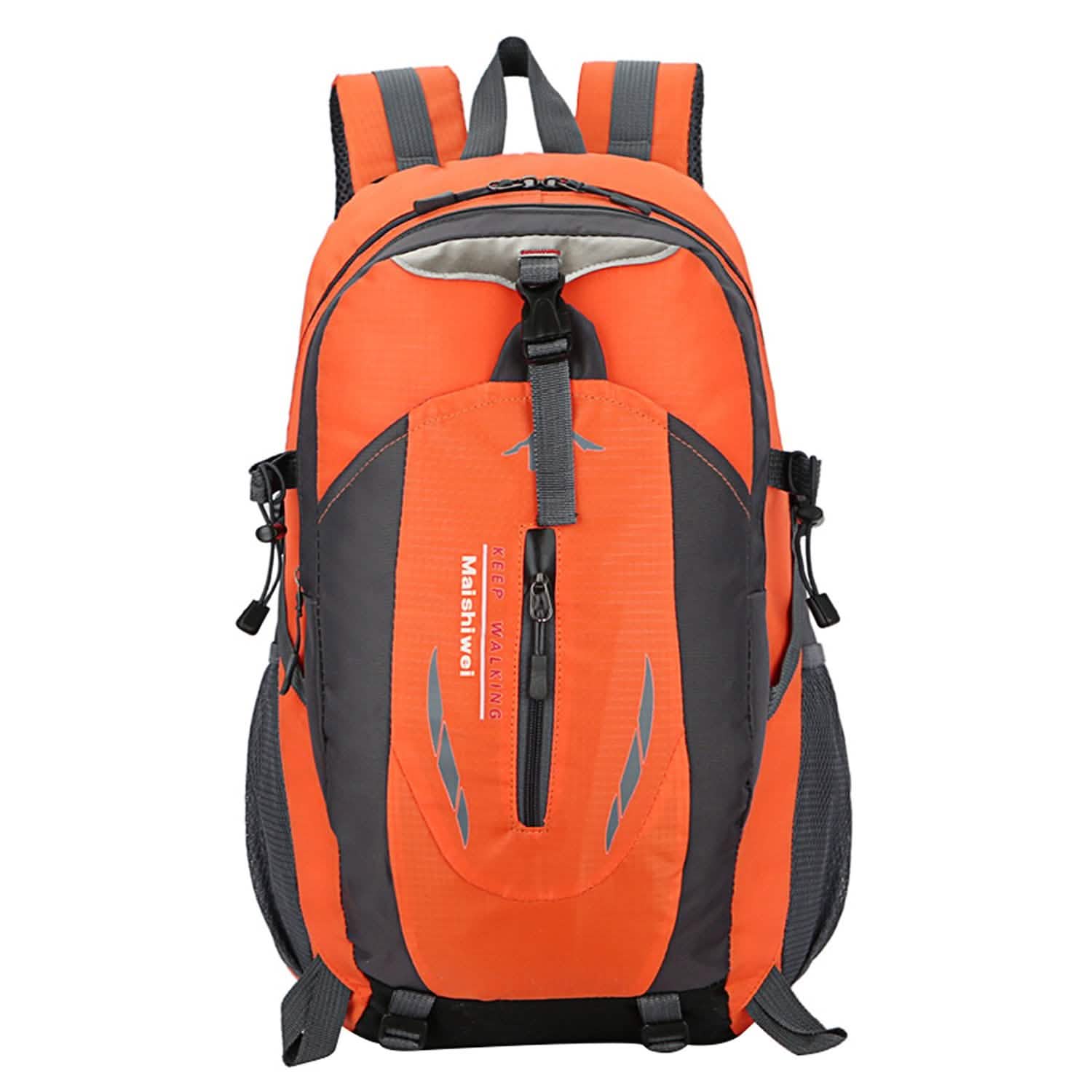 36L Outdoor Backpack Waterproof Travel Knapsack Orange Handbags & Wallets - Tophatter Daily Deals