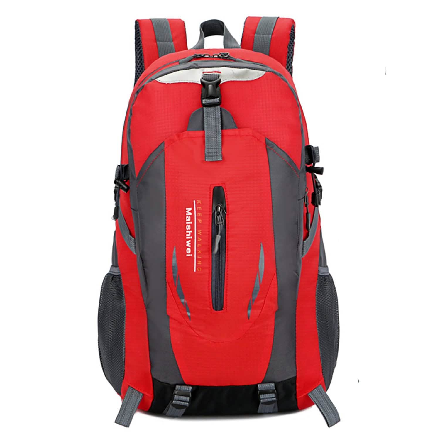 36L Outdoor Backpack Waterproof Travel Knapsack Red Handbags & Wallets - Tophatter Daily Deals