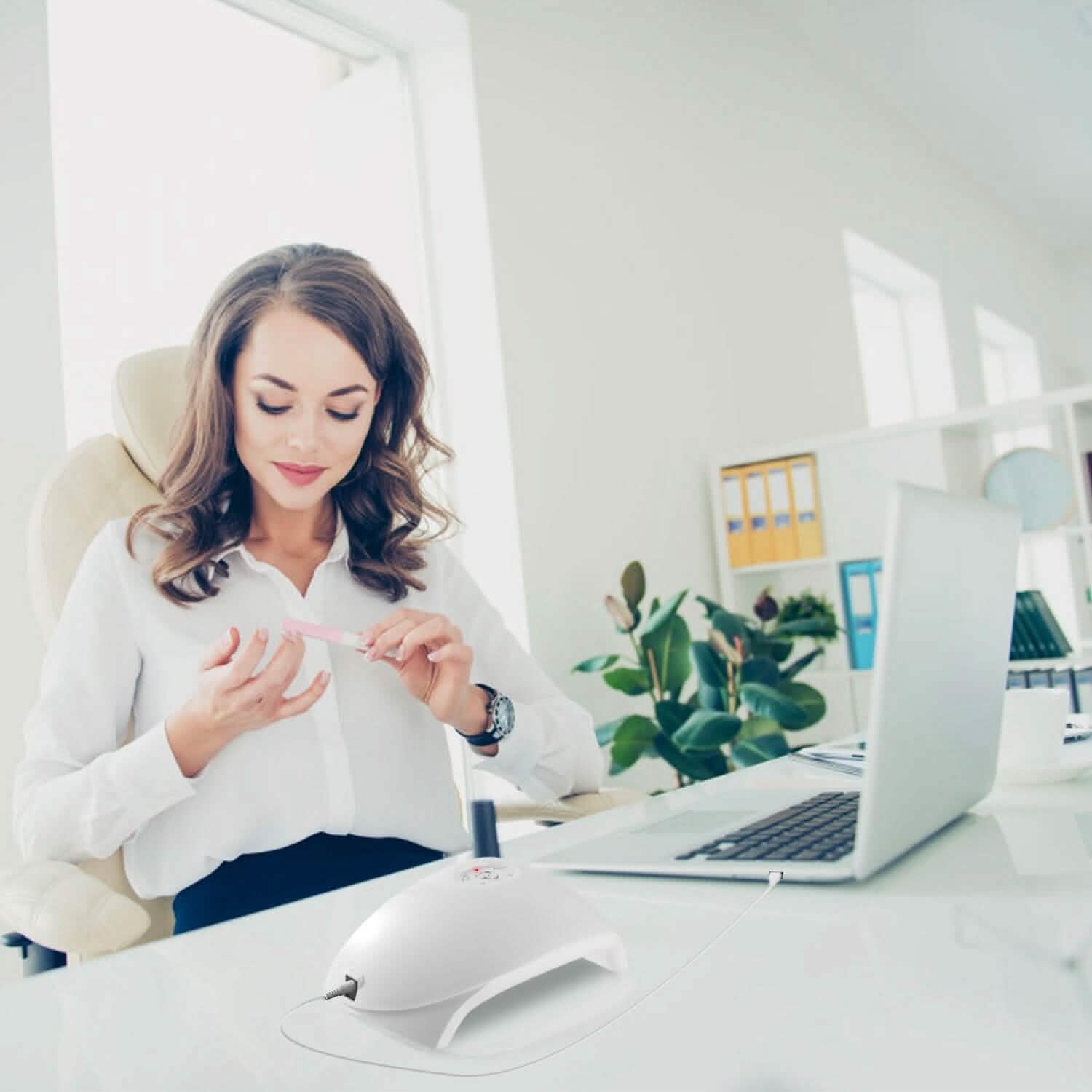 36W UV LED Lamp Nail Gel Dryer 12 LED Sensor Gel Curing Machine Beauty & Personal Care - Tophatter Daily Deals