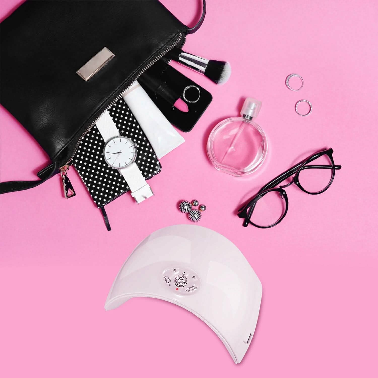 36W UV LED Lamp Nail Gel Dryer 12 LED Sensor Gel Curing Machine Beauty & Personal Care - Tophatter Daily Deals