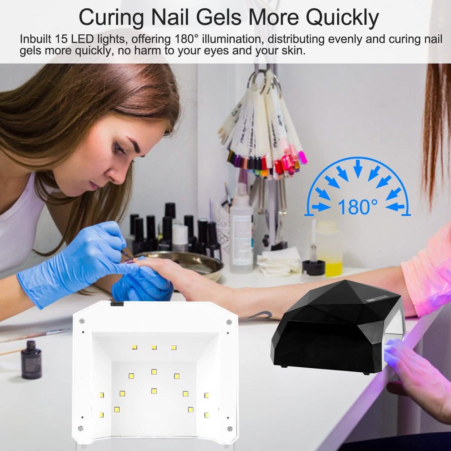 36W UV LED Lamp Nail Polish Dryer Beauty & Personal Care - Tophatter Daily Deals