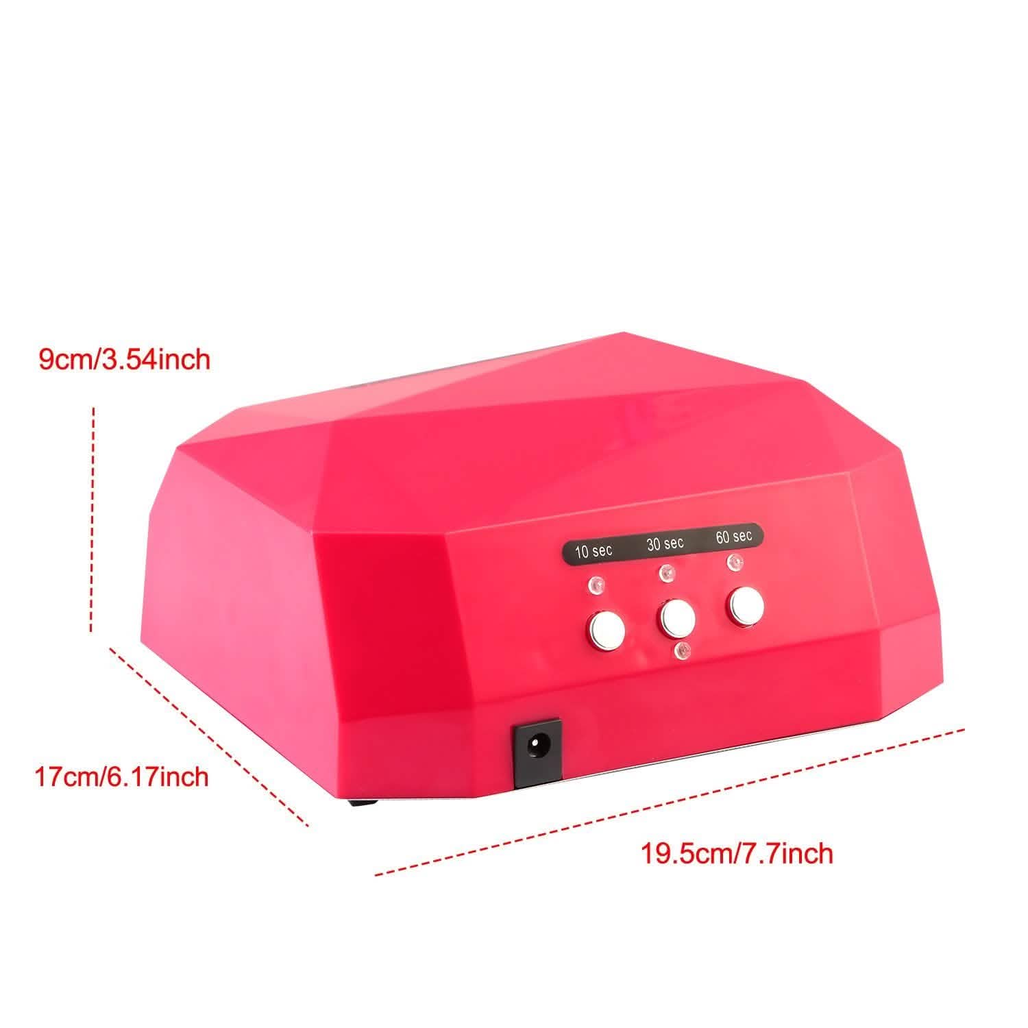 36W UV LED Lamp Nail Polish Dryer Beauty & Personal Care - Tophatter Daily Deals
