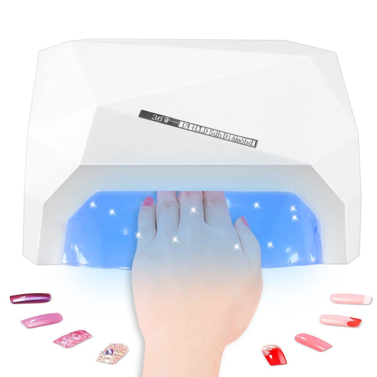 36W UV LED Lamp Nail Polish Dryer Beauty & Personal Care - Tophatter Daily Deals