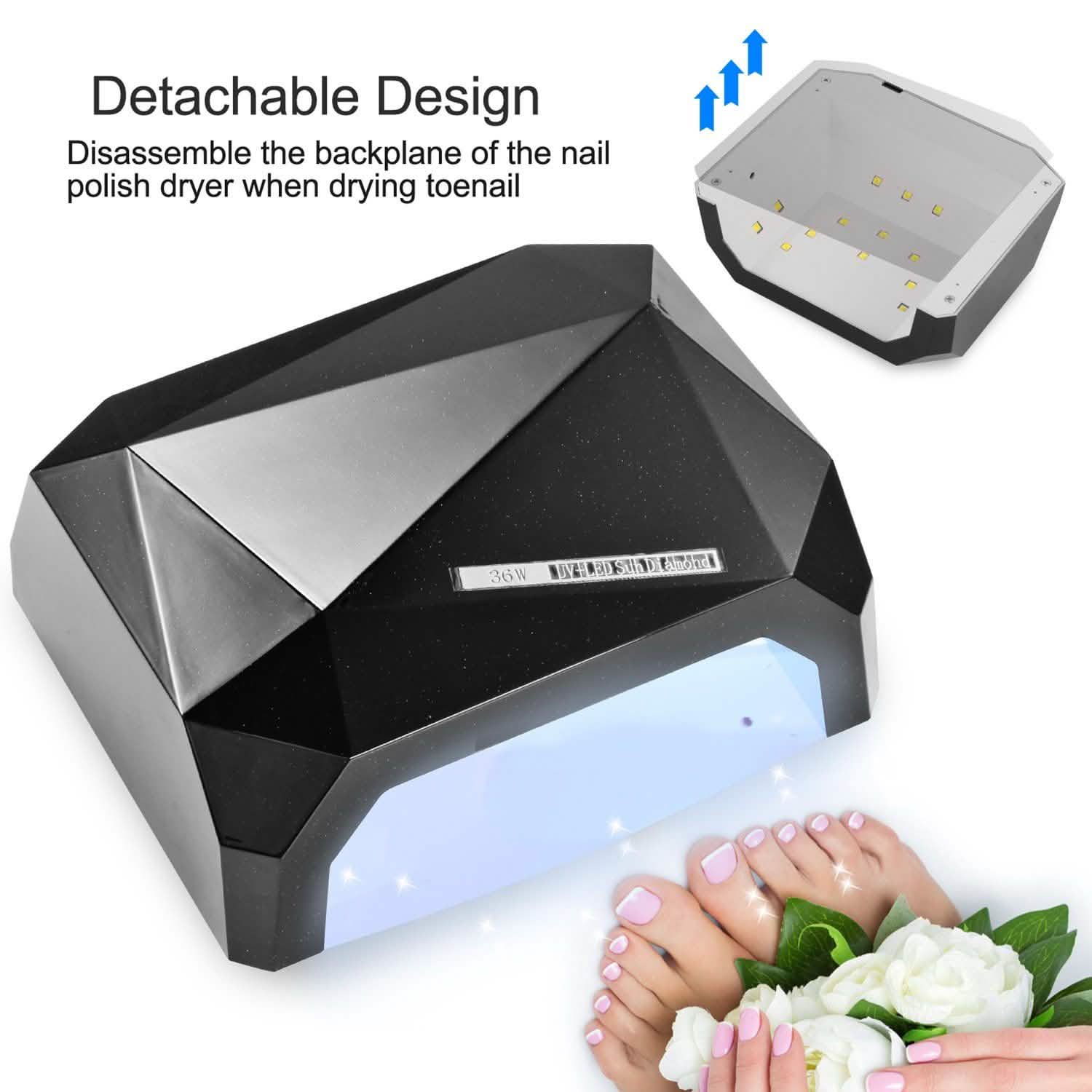 36W UV LED Lamp Nail Polish Dryer Beauty & Personal Care - Tophatter Daily Deals