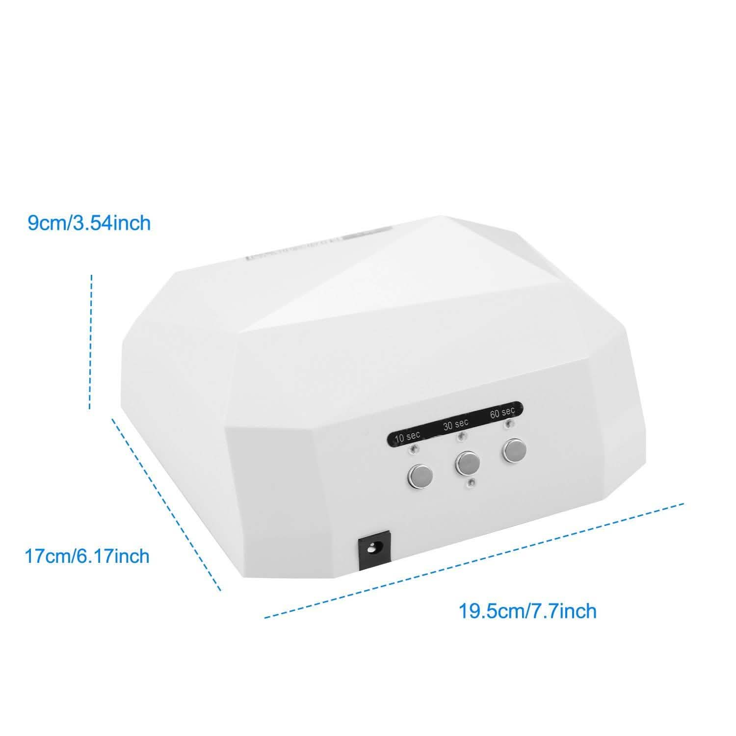 36W UV LED Lamp Nail Polish Dryer Beauty & Personal Care - Tophatter Daily Deals