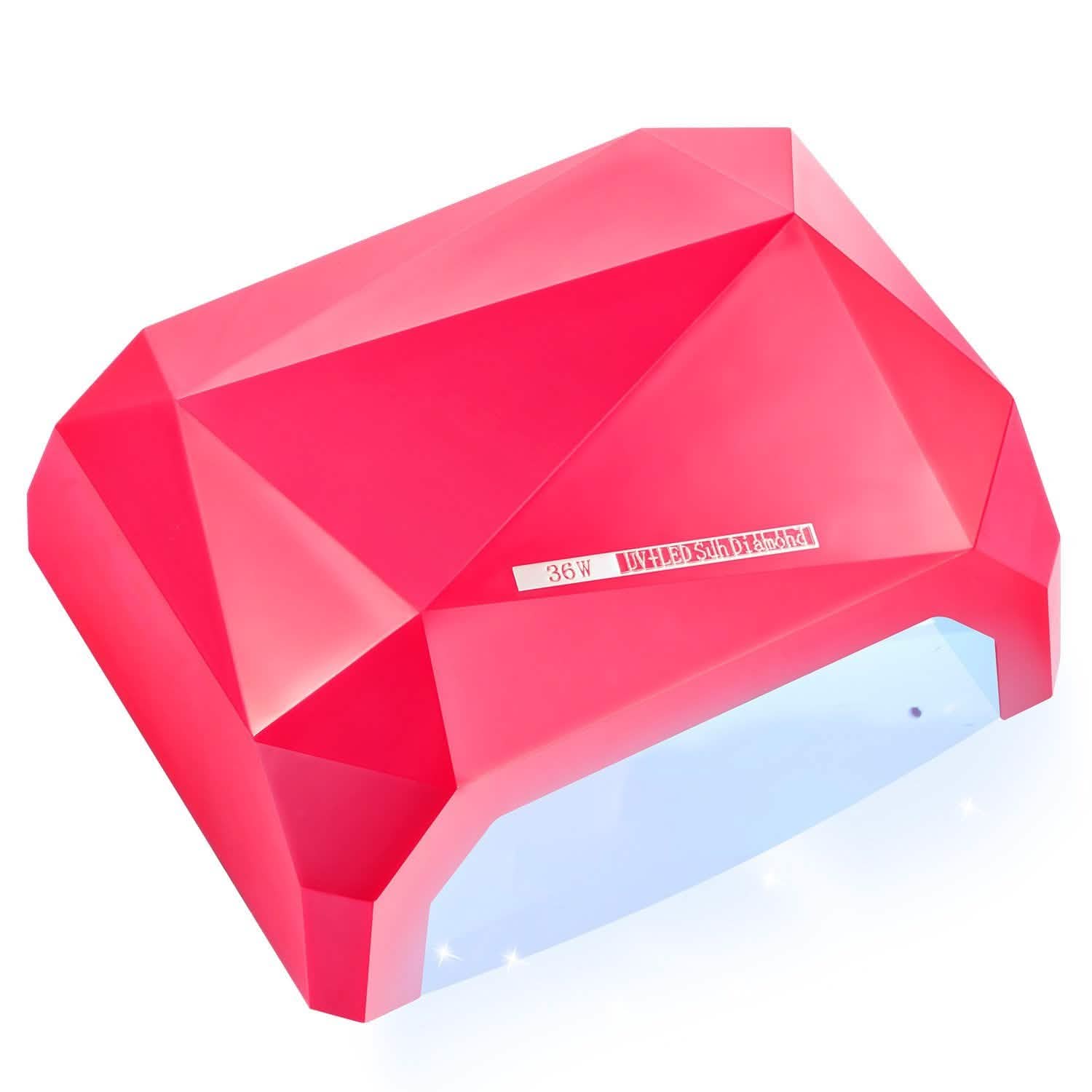 36W UV LED Lamp Nail Polish Dryer Red Beauty & Personal Care - Tophatter Daily Deals