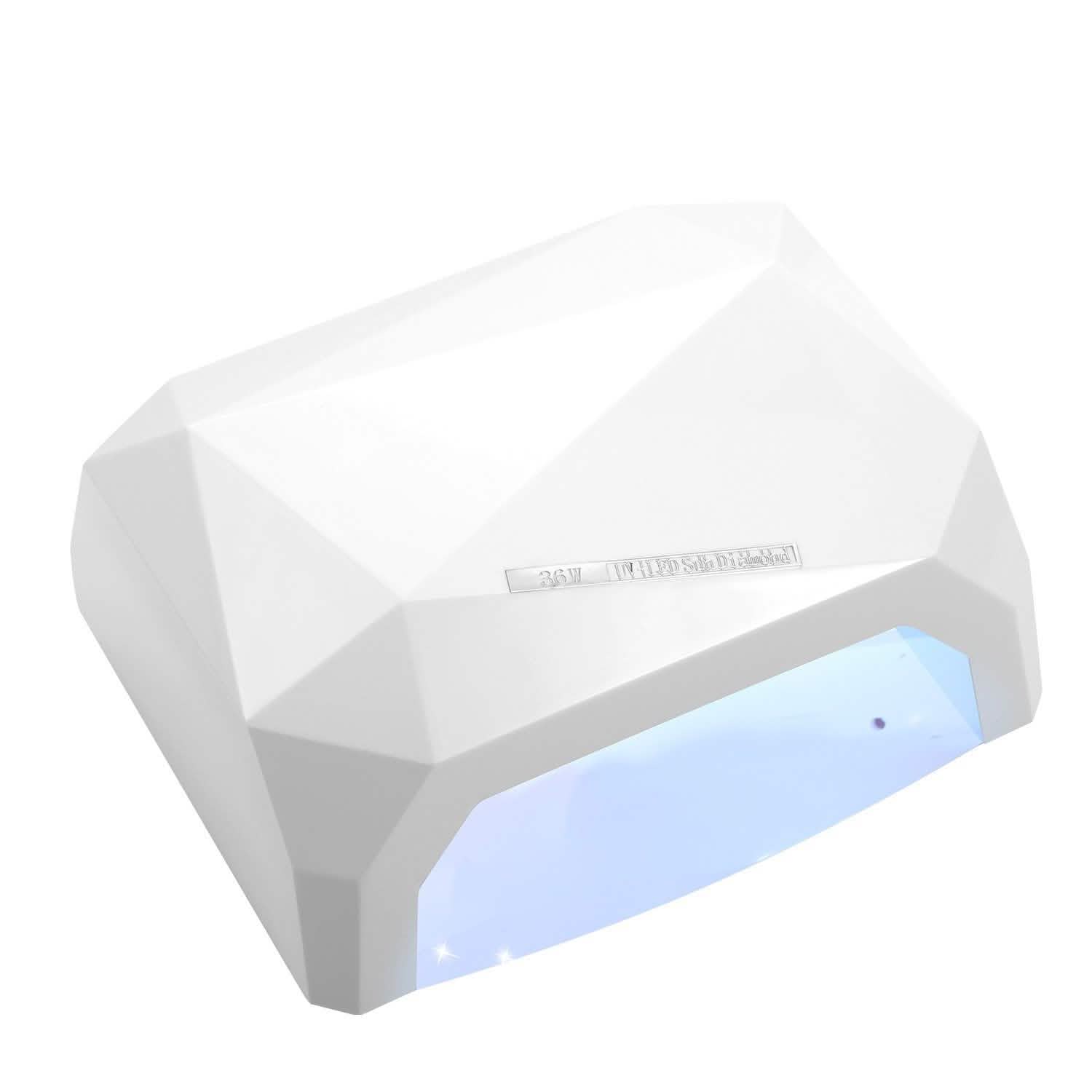 36W UV LED Lamp Nail Polish Dryer White Beauty & Personal Care - Tophatter Daily Deals