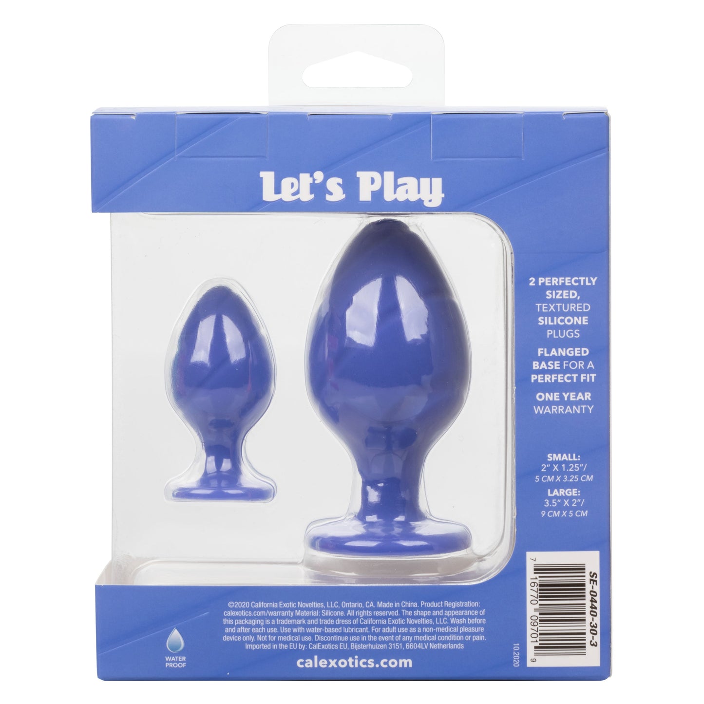 Cheeky Butt Plug Duo (Purple) – Playful Butt Plug Set > Anal Range > Butt Plug Kits - Tophatter Daily Deals