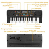 37 Keys Digital Music Electronic Keyboard Instrument with Microphone Toys & Games - Tophatter Daily Deals