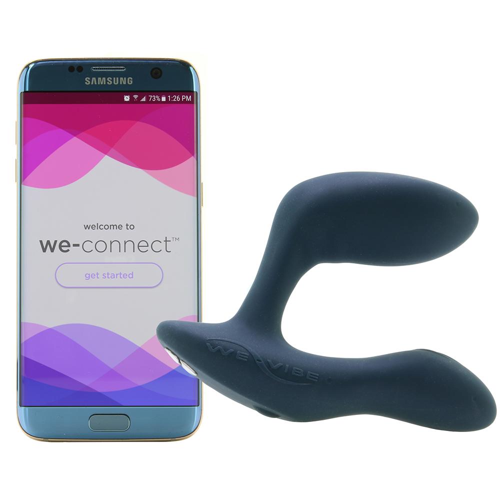 We-Vibe Vector Adjustable Prostate Vibrator in Blue Prostate Massager - Tophatter Daily Deals