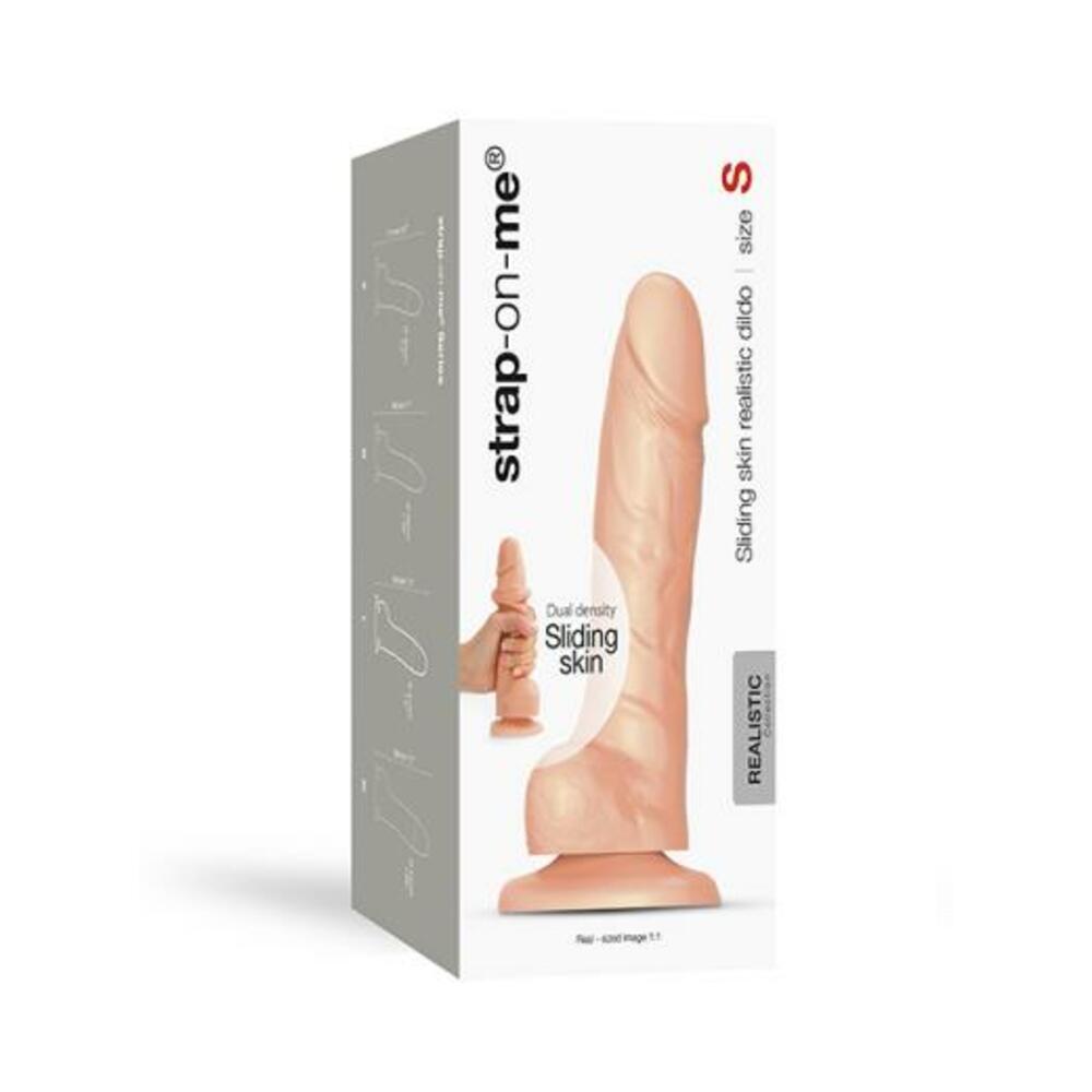 Strap-on-me S Sliding Skin Realistic Dildo Vanilla - Tophatter Daily Deals