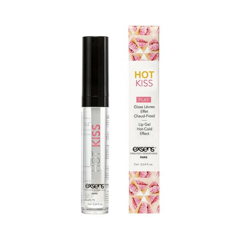Exsens Of Paris Hot Kiss Play Lip Gloss - Strawberry - Tophatter Daily Deals