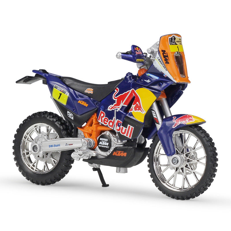 Alloy off-road motorcycle model 0 - Tophatter Daily Deals