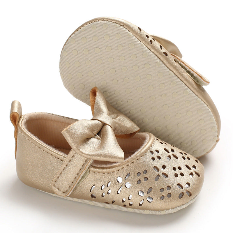Baby Walking Soft Sole Breathable Versatile Princess Shoes 0 - Tophatter Daily Deals