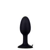 Roll Play Small Silicone Butt Plug in Black Anal Sex Toys - Tophatter Daily Deals