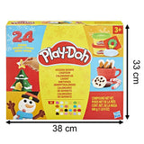 Play-Doh Christmas Advent Calendar with 24 Cans and 28 Fun Tools for Kids Advent Calendar - Tophatter Daily Deals