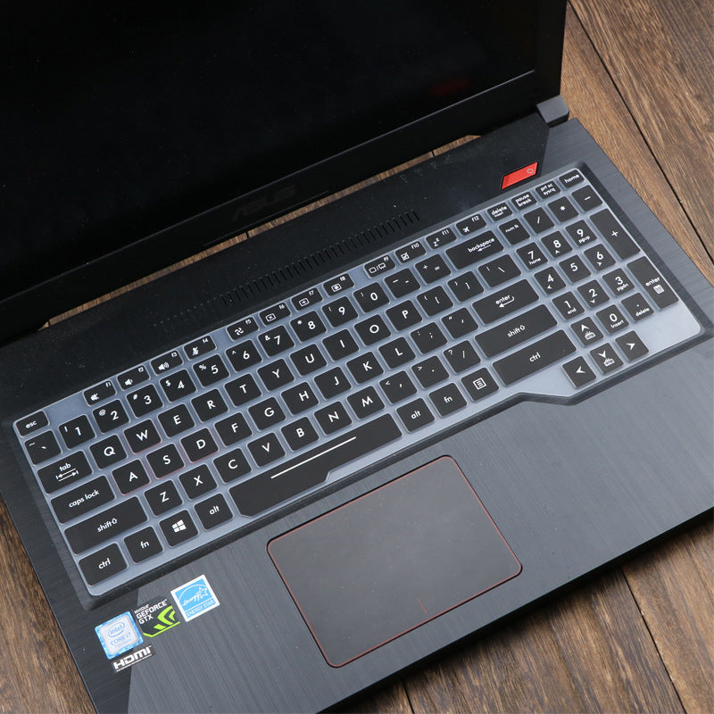 ASUS Flight Laptop Keyboard Protective Film Cover Black 0 - Tophatter Daily Deals