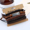 Believe™ Handmade Men's Leather Bracelet Bracelets - Tophatter Daily Deals