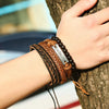 Believe™ Handmade Men's Leather Bracelet Bracelets - Tophatter Daily Deals