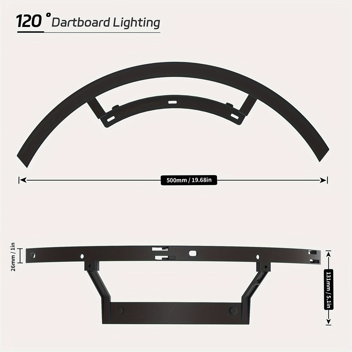 Dart Board Lighting Soft Head Game Accessory Sports & Outdoor - Tophatter Daily Deals