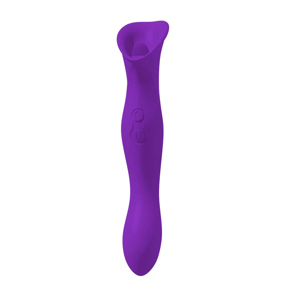 Petallux (Purple) – Dual-Ended Clitoral Stimulator > Sex Toys For Ladies > Clitoral Vibrators and Stimulators - Tophatter Daily Deals