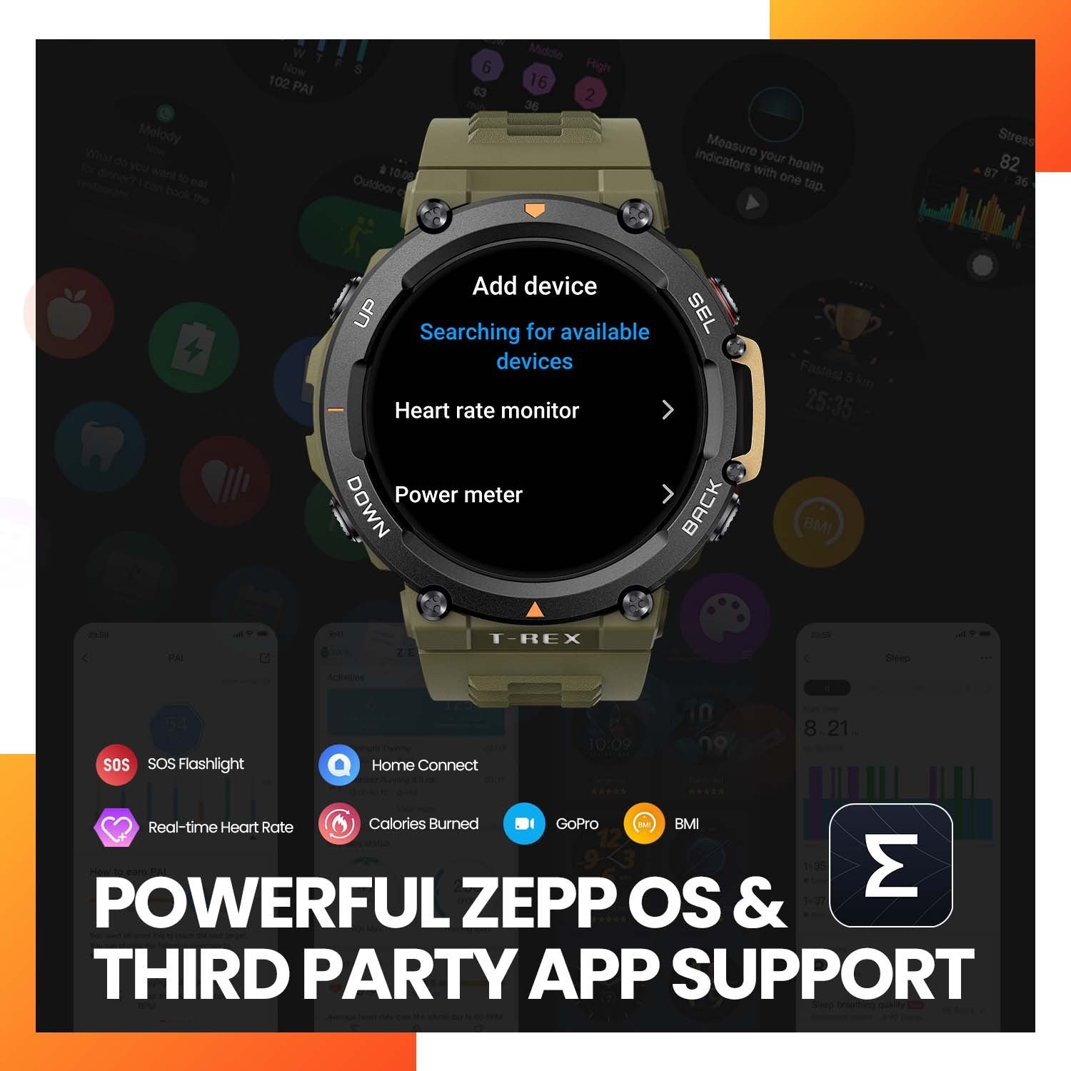 Amazfit T Rex 2 Smartwatch T Rex 2 Dual Band Route Import 150 Built In Sports Modes Smart Watch 0 - Tophatter Daily Deals