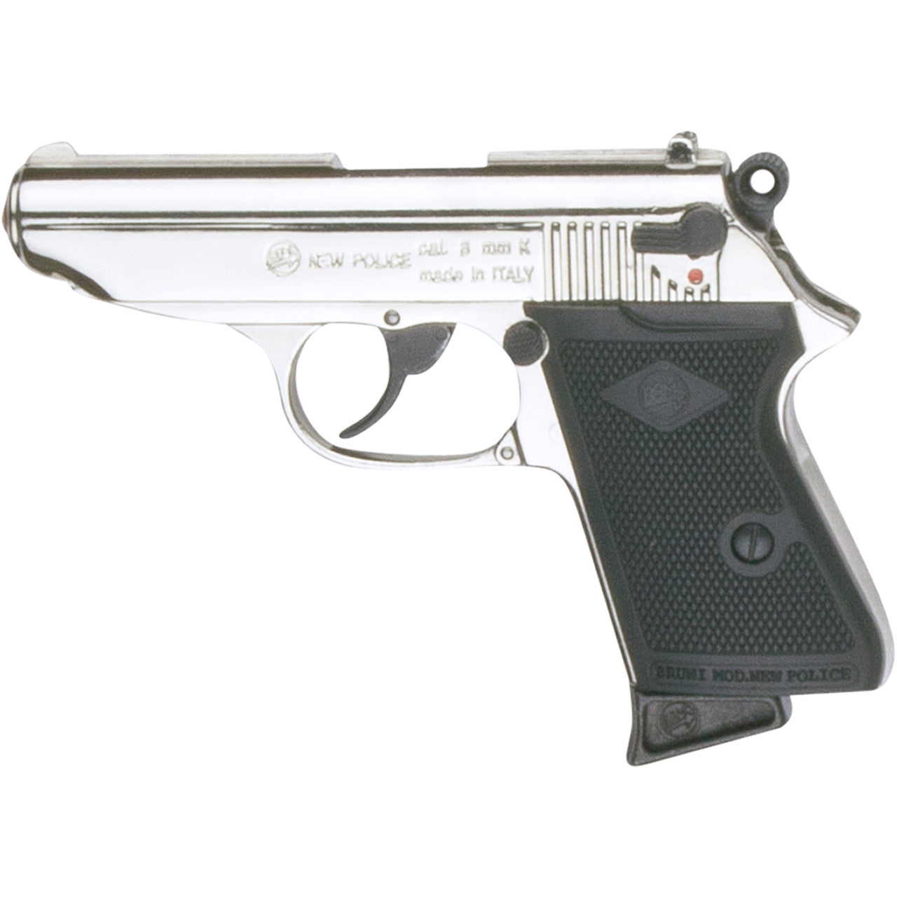 Replica James Bond PPK Style Nickel Finish 9MM Blank Firing Automatic Gun - Tophatter Daily Deals