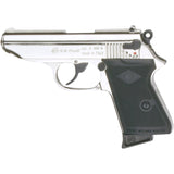 Replica James Bond PPK Style Nickel Finish 9MM Blank Firing Automatic Gun - Tophatter Daily Deals