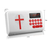 Bible Player New Portable English Player White 0 - Tophatter Daily Deals