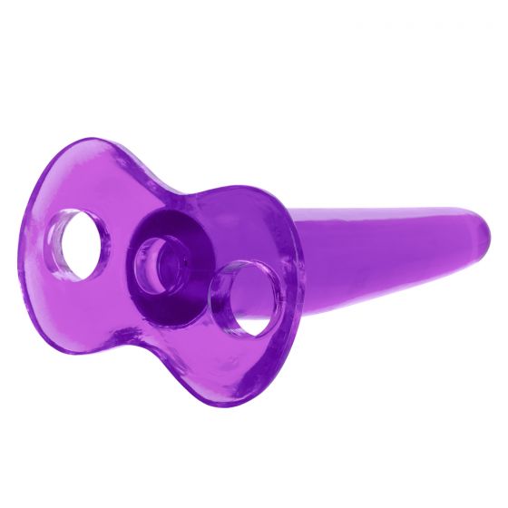 Silicone Tee Probe in Purple Anal Sex Toys - Tophatter Daily Deals
