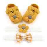 Baby Soft-Soled Toddler Shoes, Baby Shoes, Princess Shoes Yellow 0 - Tophatter Daily Deals