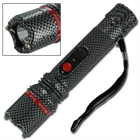 Bright LED Flashlight 3.8 Million Volt Stun Gun - Urban Warfare - Tophatter Daily Deals