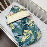 Baby Cotton Beanie Velvet Sleeping Bag Autumn And Winter Thickening Rainforest 0 - Tophatter Daily Deals