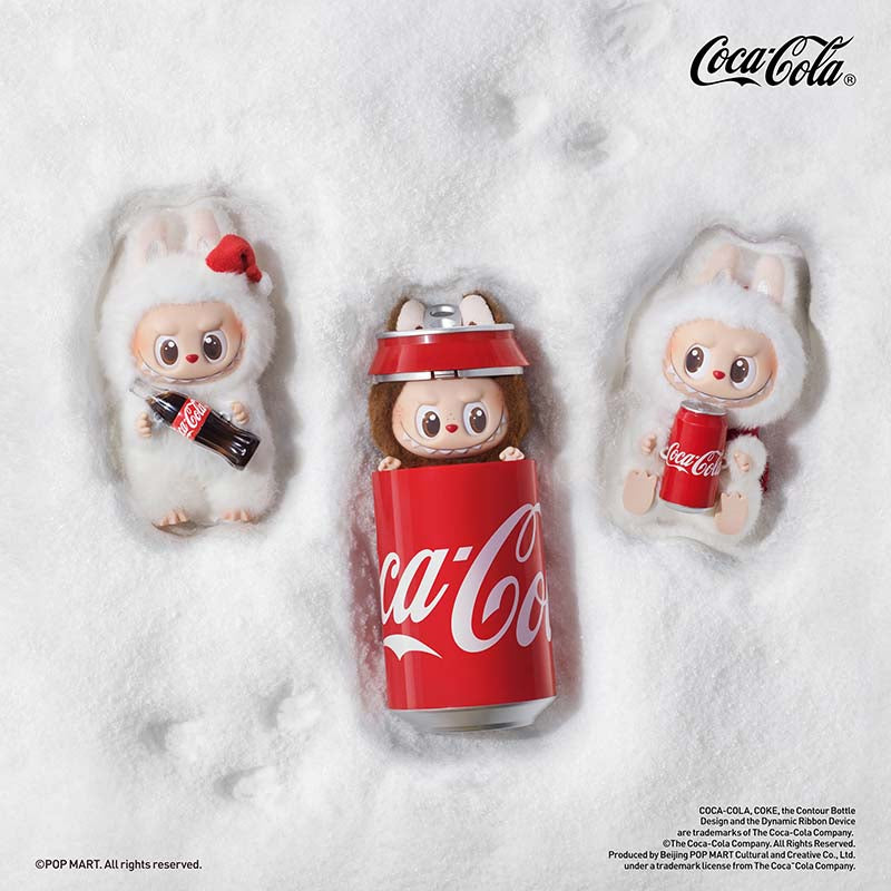 THE MONSTERS Labubu COCA COLA Series Vinyl Plush Dolls, Blind Box - Tophatter Daily Deals